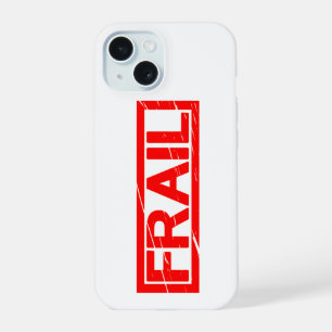 Coque iPhone 15 Timbre fragile