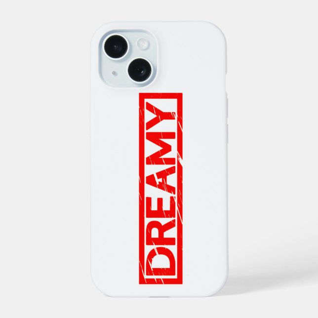 Coque iPhone 15 Timbre rêvé (Verso)