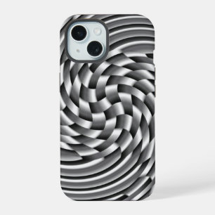Coque iPhone 15 Tissage en acier inoxydable Edvard Munch