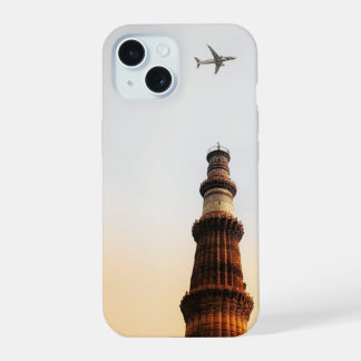 Coque iPhone 15 Tour Qutub Minar