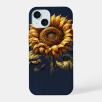 Tournesol rustique bleu