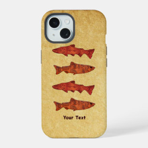 Coque iPhone 15 Truite rustique