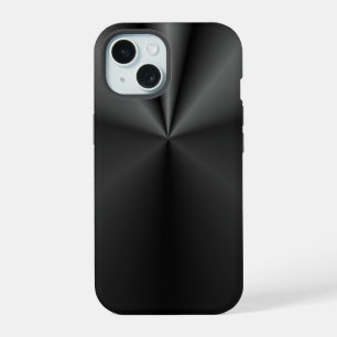 Coque iPhone 15 Tuck and Roll : métal brossé