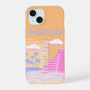 Coque iPhone 15 Tulum, Art de voyage, Prépa