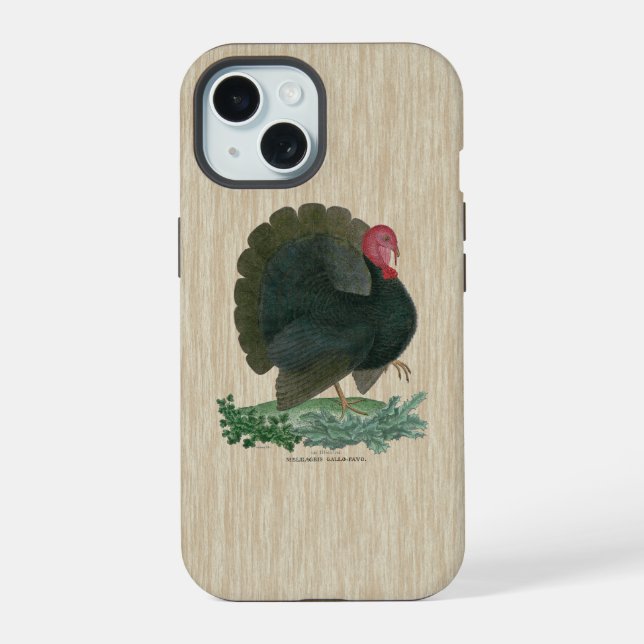 Coque iPhone 15 Turquie vintage (Verso)