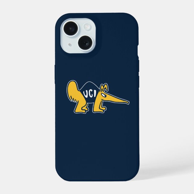 Coque iPhone 15 UC Irvine | UCI Fourmiliers (Verso)