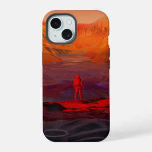 Coque iPhone 15 Un astronaute sur Mars