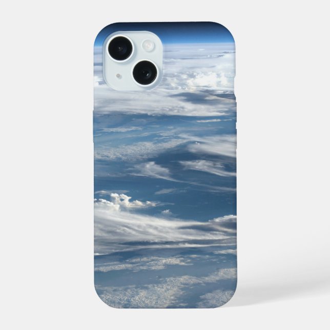 Coque iPhone 15 Un ciel nuageux au-dessus du Soudan (Verso)