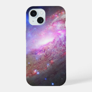 Coque iPhone 15 Un spectacle de lumière galactique dans la galaxie