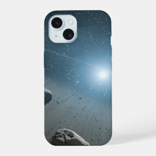 Coque iPhone 15 Une ceinture d'astéroïdes autour de l'étoile brill