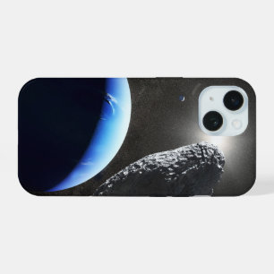 Coque iPhone 15 Une petite lune d'Hippocampe de Neptune.