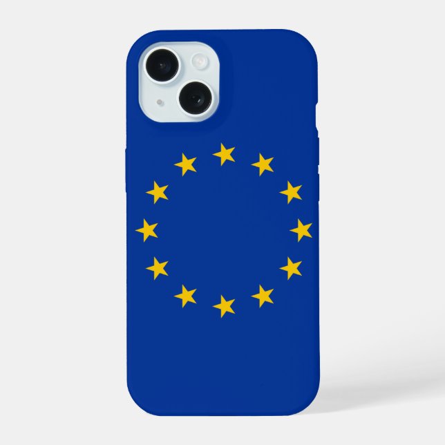 Coque iPhone 15 Union européenne (Verso)