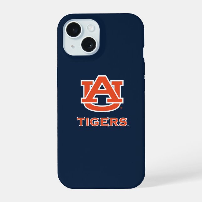 Coque iPhone 15 Université d'Auburn | Auburn (Verso)