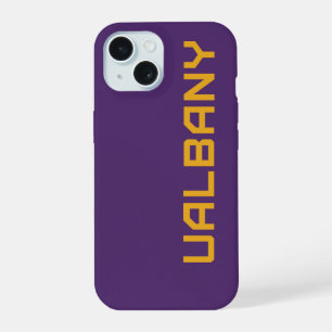 Coque iPhone 15 Université de Albany Wordmark