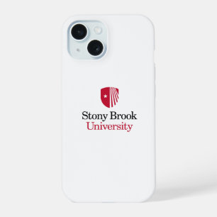 Coque iPhone 15 Université de Stony Brook logotype