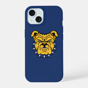 Coque iPhone 15 Université d'État NCA&T Tête de bouledogue