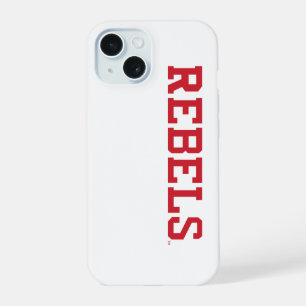 Coque iPhone 15 Université du Mississippi Marque verbale Rebels