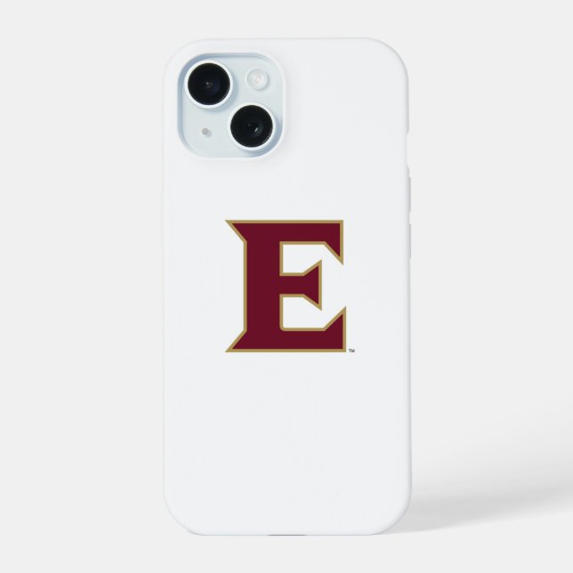 Coque iPhone 15 Université Elon E (Verso)