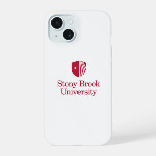 Coque iPhone 15 Université Stony Brook   Mot-symbole