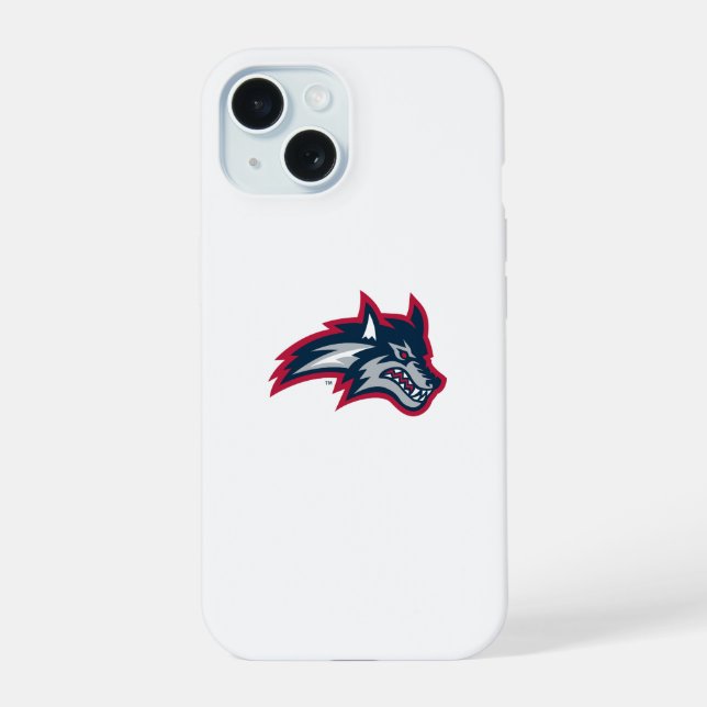 Coque iPhone 15 Université Stony Brook | Seawolves (Verso)
