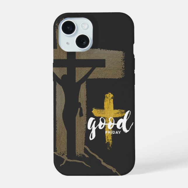 Coque iPhone 15 Vendredi saint (Verso)