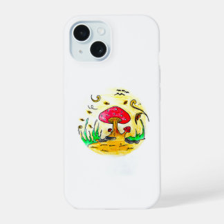 Coque iPhone 15 Vent d'automne (Collection de la cabane d'automne)