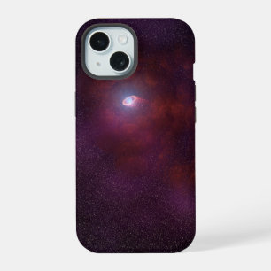 Coque iPhone 15 Vent de pulsar provenant d'une étoile à neutrons.