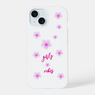 Coque iPhone 15 vibe féminine