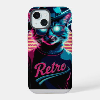 Coque iPhone 15 Vibes de chat