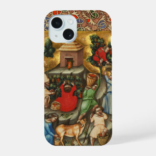 Coque iPhone 15 VIGNOBLE DE CÉRÉALES MOYENNES HARVEST Grapevine an