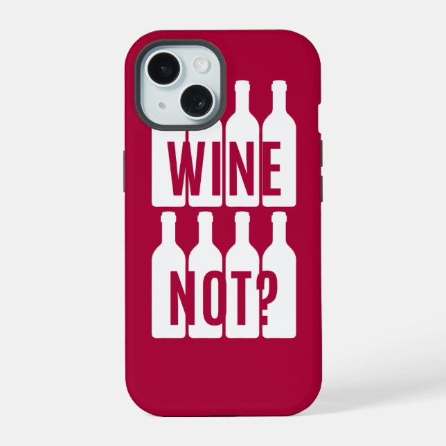 Coque iPhone 15 Vin pas (Verso)