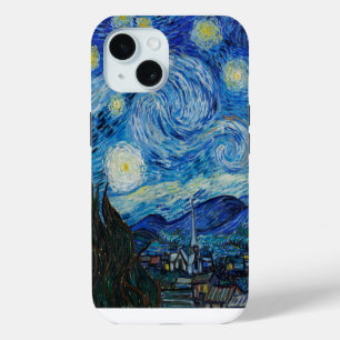 Coque iPhone 15 Vincent Van Gogh La Nuit étoilée Beaux-Arts
