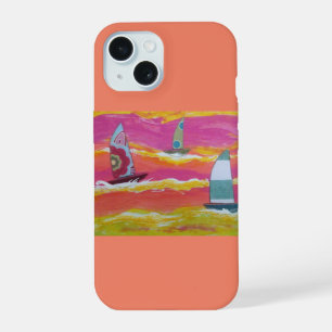 Coque iPhone 15 Voiliers