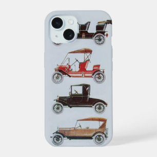 COQUE iPhone 15 VOITURES ANCIENNES MONOGRAMME