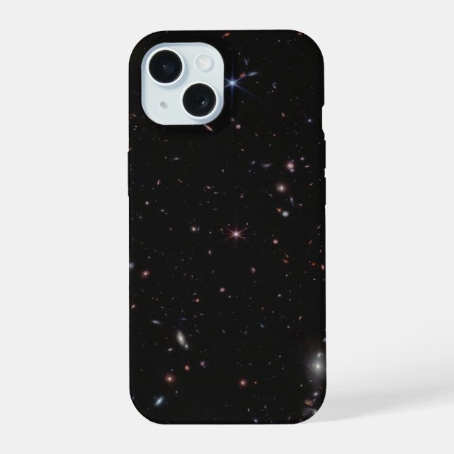 Coque iPhone 15 Vue Entre Les Constellations Pisces & Andromeda (Verso)