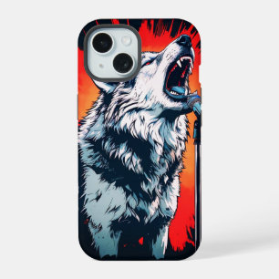 Coque iPhone 15 Wolfie Rockstar