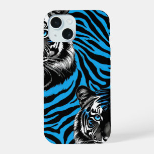 Coque iPhone 15 Yeux de tigre