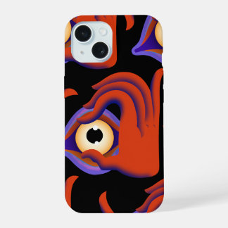 Coque iPhone 15 yeux ouverts