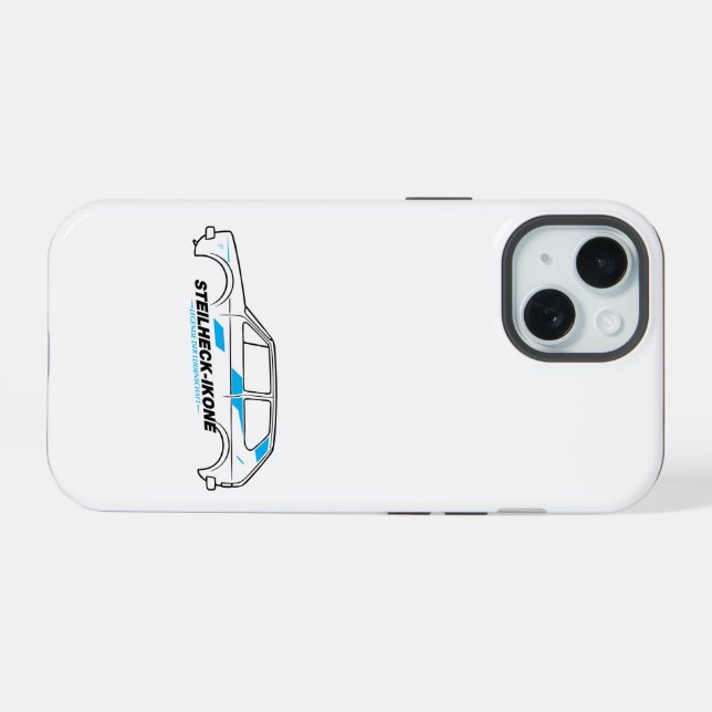 Coque iPhone 15 Youngtimer | Voiture Rétro | Scène Tuning  (Verso Horizontal)