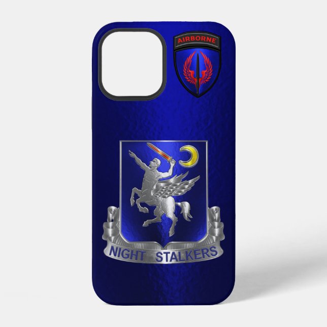 Coque iPhone 160th régiment d'aviation des opérations spéciales (Verso)