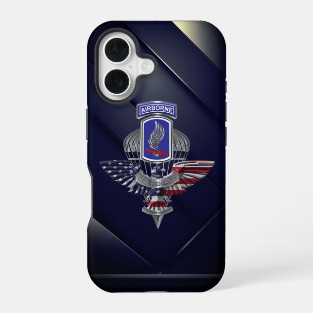 Coque iPhone 16 173e brigade aéroportée   (Verso)