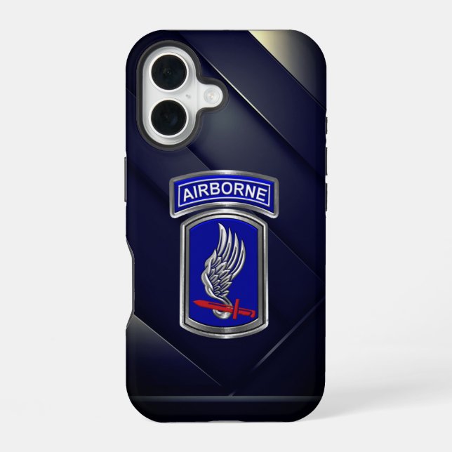 Coque iPhone 16 173e brigade aéroportée   (Verso)