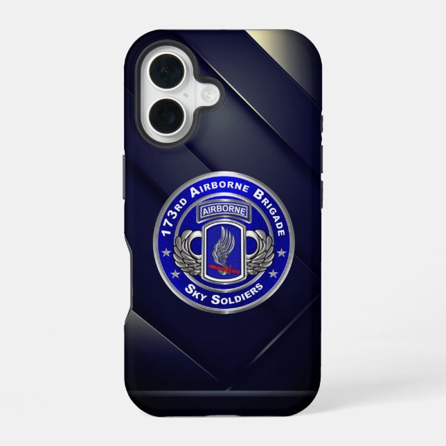 Coque iPhone 16 173e brigade aéroportée   (Verso)
