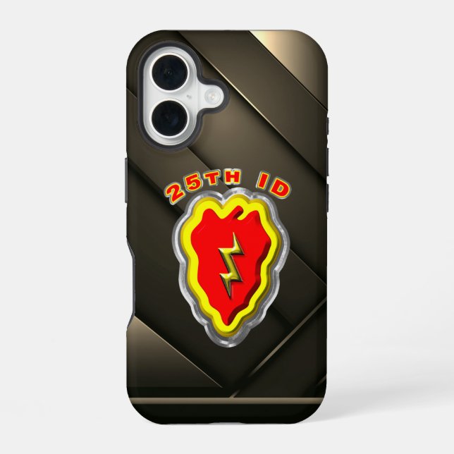 Coque iPhone 16 25e division d'infanterie  (Verso)