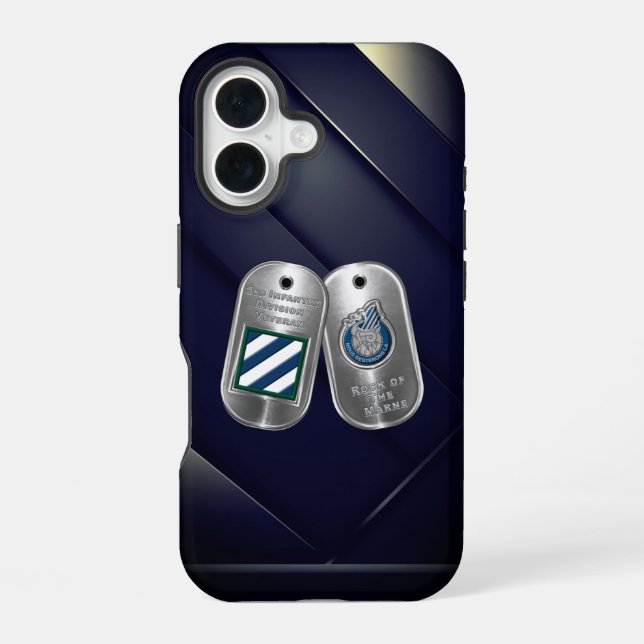 Coque iPhone 16 3e division d'infanterie  (Verso)