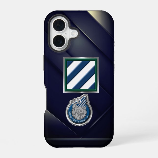 Coque iPhone 16 3e division d'infanterie  (Verso)