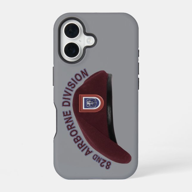 Coque iPhone 16 82e division aéroportée  (Verso)