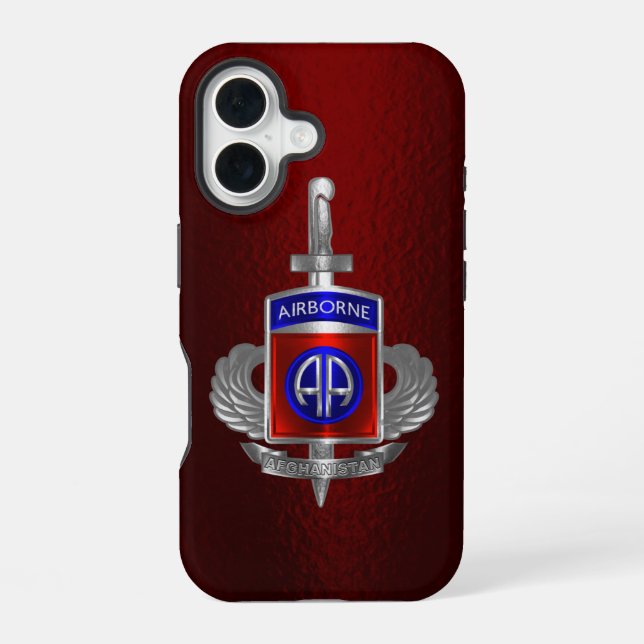 Coque iPhone 16 82e division aéroportée  (Verso)