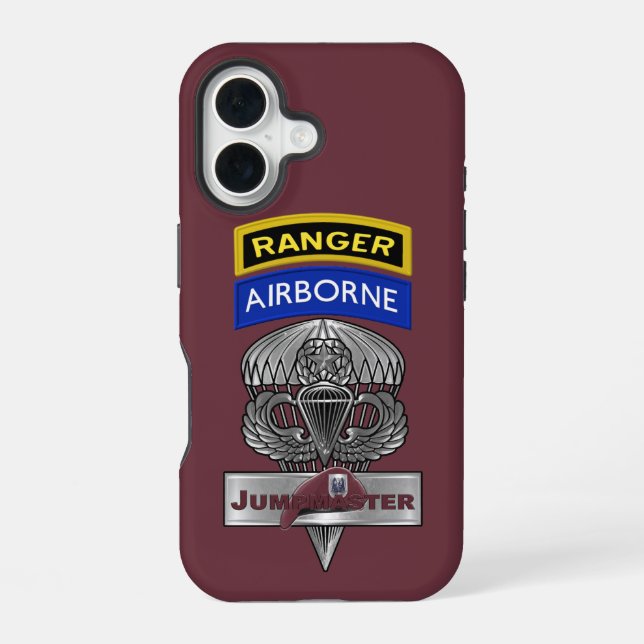 Coque iPhone 16 82e division aéroportée  (Verso)