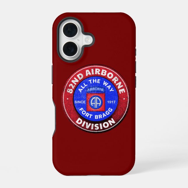 Coque iPhone 16 82e division aéroportée  (Verso)